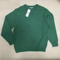 GU ラムブレンド　クルーネックセーター　メンズ　Ｌ