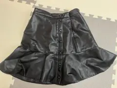 EATMフェイクレザーミニスカートのサムネイル