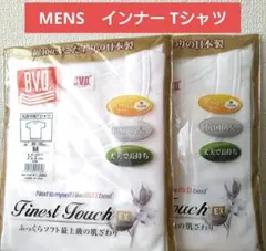 B.V.D　インナー　肌着　２枚　半袖 Tシャツ　コットン　抗菌 防臭　М