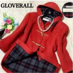 赤 ダッフルコート