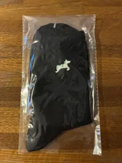 UMAJO 刺繍ソックス　ブラック