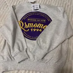 新品タグ付きルルモーメント120トレーナー