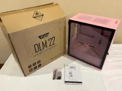 【美品】DLM 22 桜色 ピンク PCケース ガラスパネル