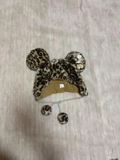 ヒョウ柄 ファンキャップ