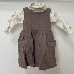 子供服　ワンピ　ロンT カットソー　ジャンバースカート　長袖　女の子　まとめ