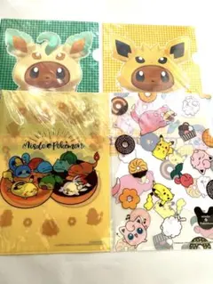 ポケモン　クリアファイル　4枚セット