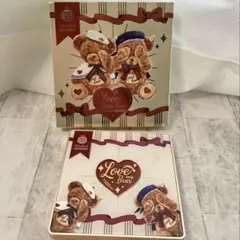 フラワーノーズ　ラブベア　ヘーゼルナッツココア　9色　アイシャドウパレット