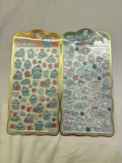 韓国シール CANDY BONBON シナモロール ハンギョドン 2枚セット