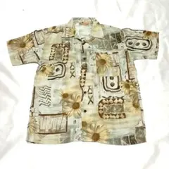 メンズ　シャツ　花柄シャツ　未使用のサムネイル