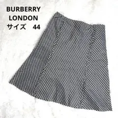 BURBERRY チェックスカート　シルク混　サイズ44のサムネイル