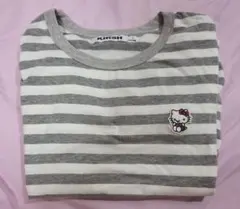 KIRSH ハローキティ コラボ　ボーダー Tシャツ　韓国ブランド　サンリオのサムネイル