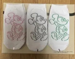 ミッキーマウス靴下3足セット