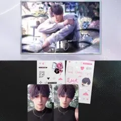 恋と深空 ホムラ 公式グッズ フォトカード＆アクリル色紙 セット