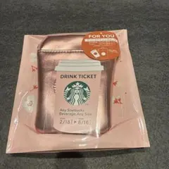 スタバ　SAKURA2026 桜 スターバックスミニポーチギフトピンク