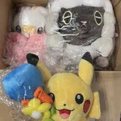 ピカチュウ・ウールー・ヒバニー ぬいぐるみセット