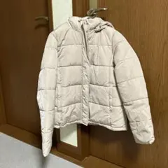 GU ベージュ 中綿ブルゾン Ｍサイズ　211-317470