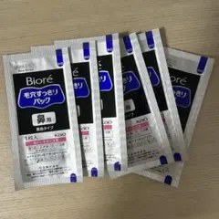 Biore 毛穴すっきりパック 鼻用 6枚入