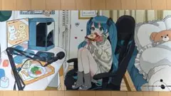 ゲーミングマウスパッド　サーマルテイク×初音ミク コラボ