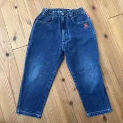ミキハウス デニムパンツ ウエストゴム　ジップのサムネイル
