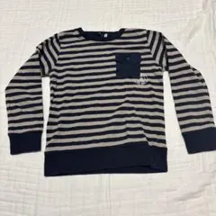 BeBe ストライプ 長袖カットソー　120cm