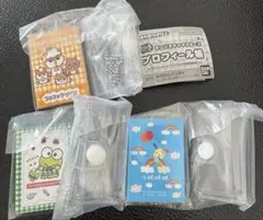 ガチャ　サンリオ　プロフィール帳　3点　豆ガチャ本　サンリオキャラクターズ