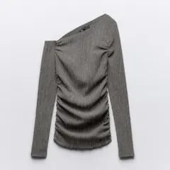 春夏♡ZARA♡タグ付き新品♡完売　大人オフショルダー トップス