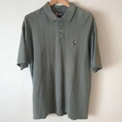 ​CHAPS RALPH LAUREN ポロシャツ ヘリンボーン カーキ L