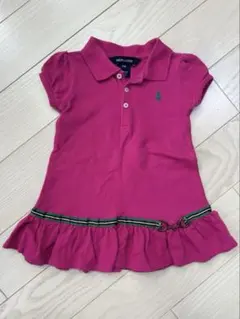 Ralph Lauren ベビー ワンピース 12M ピンクのサムネイル