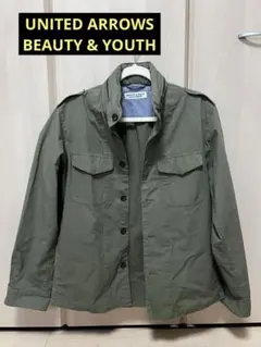 BEAUTY&YOUTH ユナイテッドアローズミリタリージャケット M カーキ