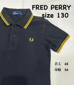 Fred Perryキッズポロシャツ ネイビー 8-9year(120〜130) - メルカリ