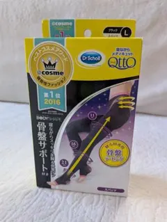 Dr.Scholl Body Shape 着圧レギンス Lサイズ ブラック