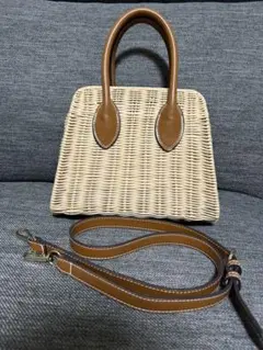 ZARA ハードクロスボディバッグ