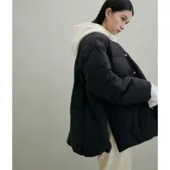 ADAM ET ROPÉ テントシルエット ダウンライク 中綿ジャケット