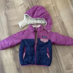patagonia フード　リバーシブル　アウター 12-18M