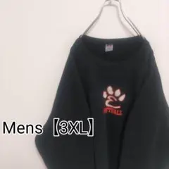 G57【US輸入】Russell　スウェット【メンズ3XL】ブラックのサムネイル