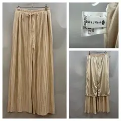 Bou Jeloud プリーツパンツ size F