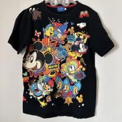 東京ディズニーリゾート 総柄Tシャツ Mサイズ