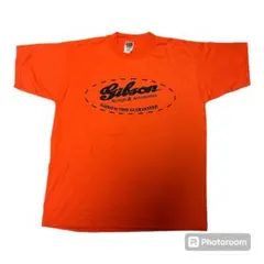 美品 90s GIBSON 戦前ロゴ Tシャツ XLのサムネイル