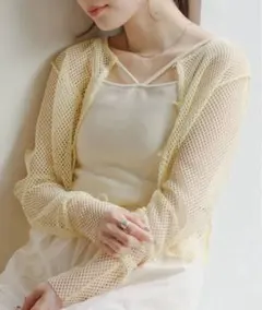 Kastane メッシュ2wayプルオーバー