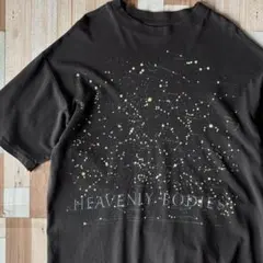90s HEAVENLY BODIES 星座 プリントTシャツ L 天体 両面のサムネイル