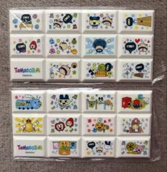 たまごっち ちょこぶろっくしーる ござるっち おやじっち ごっち大王 2枚セット