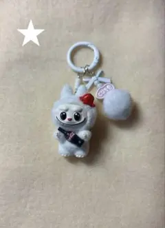 ラブブ LABUBU コーラデザインキーホルダー