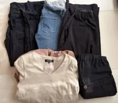 マタニティ服6点セット　(パンツ・レギンス・ワンピース) エンジェリーベ