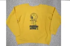 USA製80's90's宇宙服スヌーピーSNOOPYスウェットトレーナー激レア