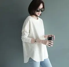 白ロンt Tシャツ