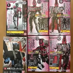全6箱 装動 仮面ライダー ディケイド コンプリート 21 ディエンド オプショ