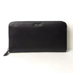 新品訳あり PRADA プラダ ラウンドファスナー 長財布 2ML317 黒