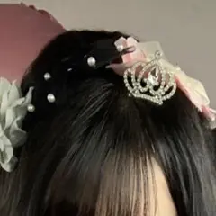 卒業式盛り髪ティアラ♡ミニティアラ