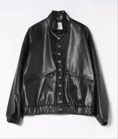CULLNI 24ss】Faux Leather Shirt Jacket - メルカリ