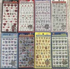 【正規品】ボンボンドロップシールミニ★ディズニー　8種セット